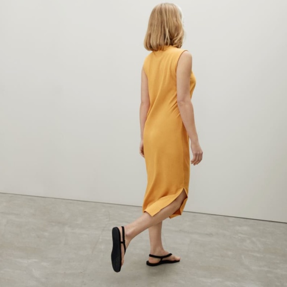 NWOT Everlane The Long Weekend Tank Dress in Artichoke Green XS - Picture 14 of 14